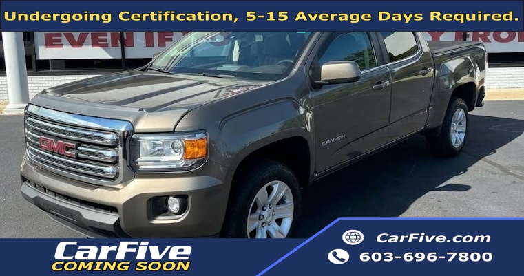 2016 GMC Canyon SLE Crew Cab 4WD