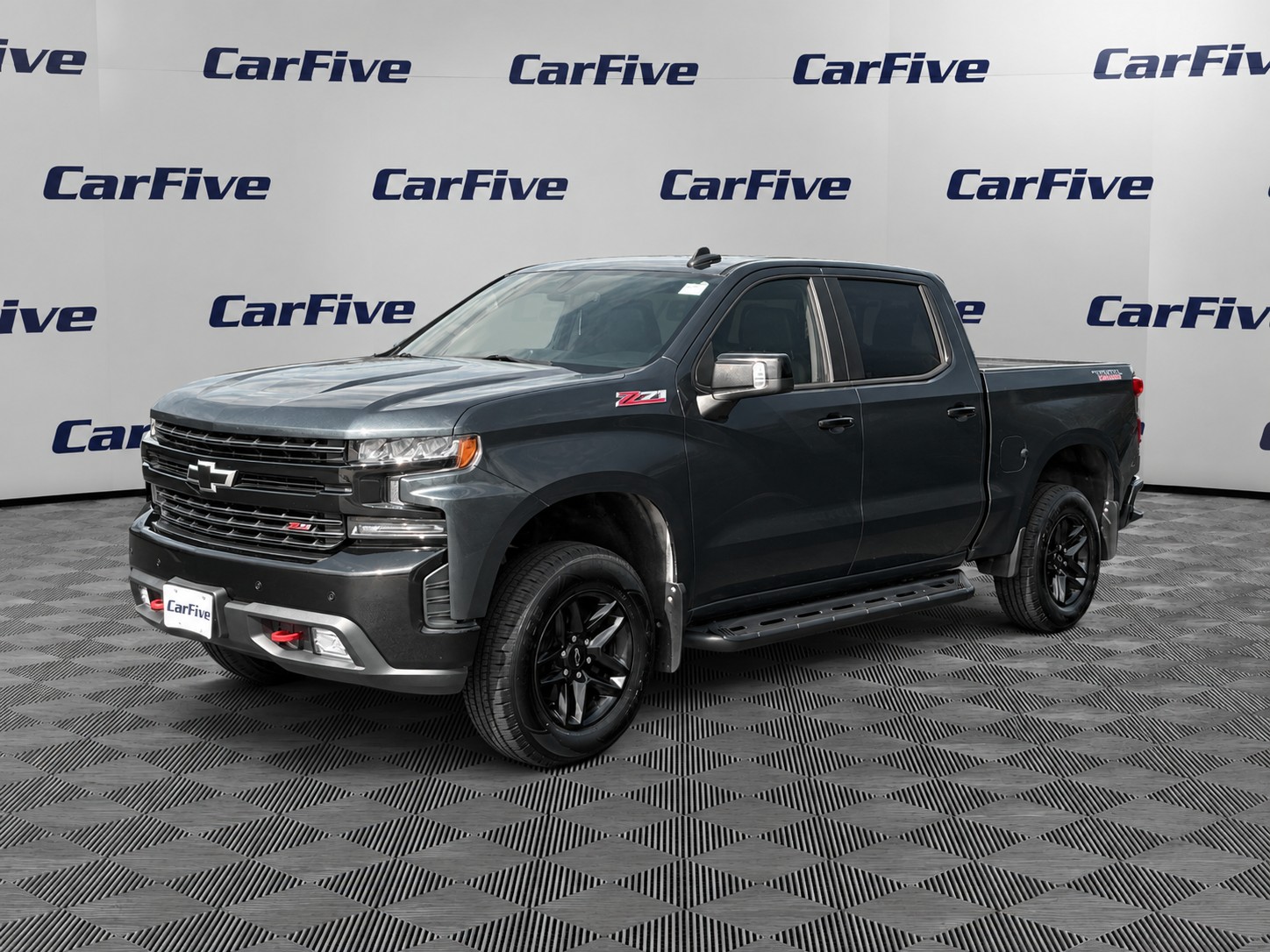 Shadow Gray Metallic 2020 Chevrolet Silverado 1500 Pickup Truck Four-Wheel Drive Automatic